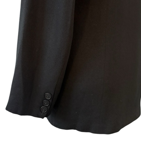 Vintage Thomas Burberry Single Breasted Wool Viscose Blend Women's Blazer Sz 10 - Picture 4 of 10